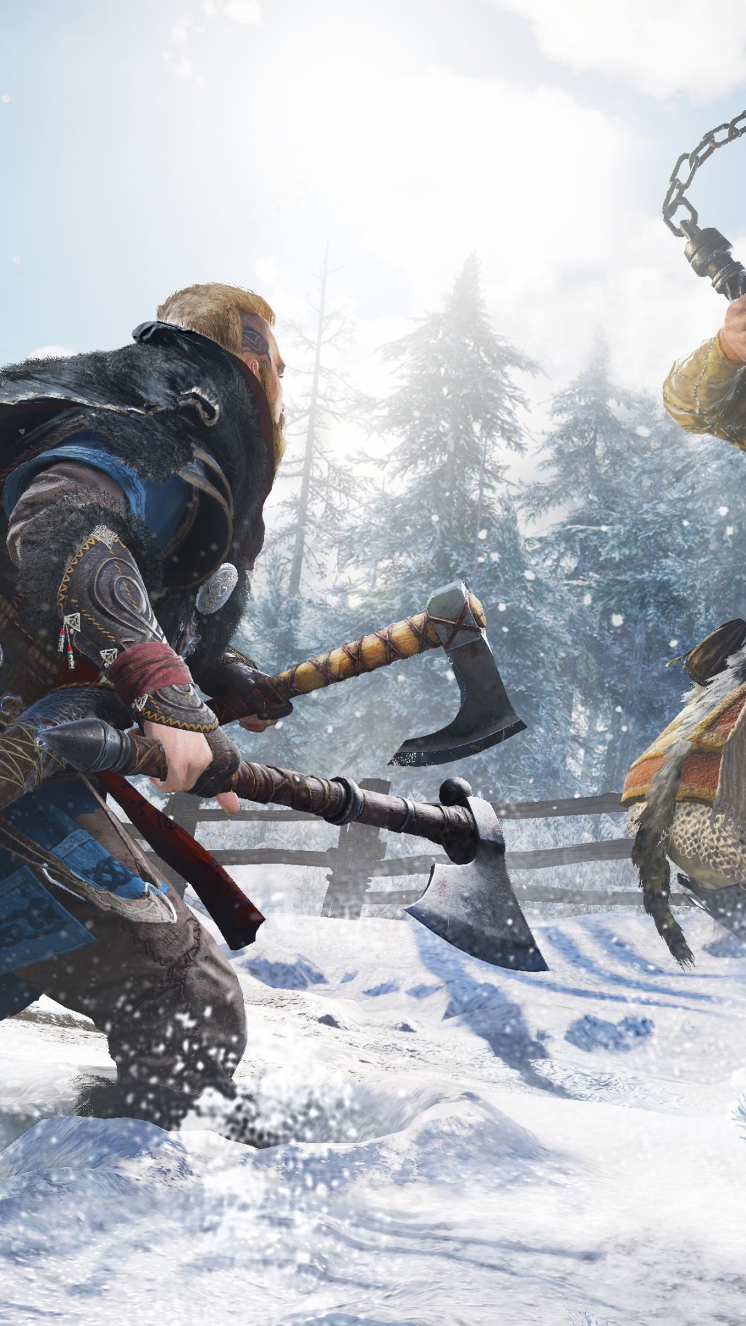 Обои assassins creed valhalla, Assassins Creed Odyssey, ubisoft, игра-боевик, открытый мир в разрешении 1080x1920