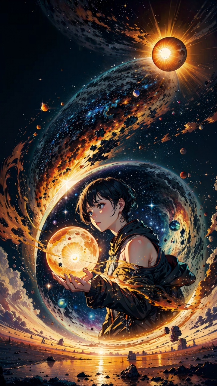 Обои космическое пространство, земля, астрономический объект, звезда, Астрономия в разрешении 720x1280