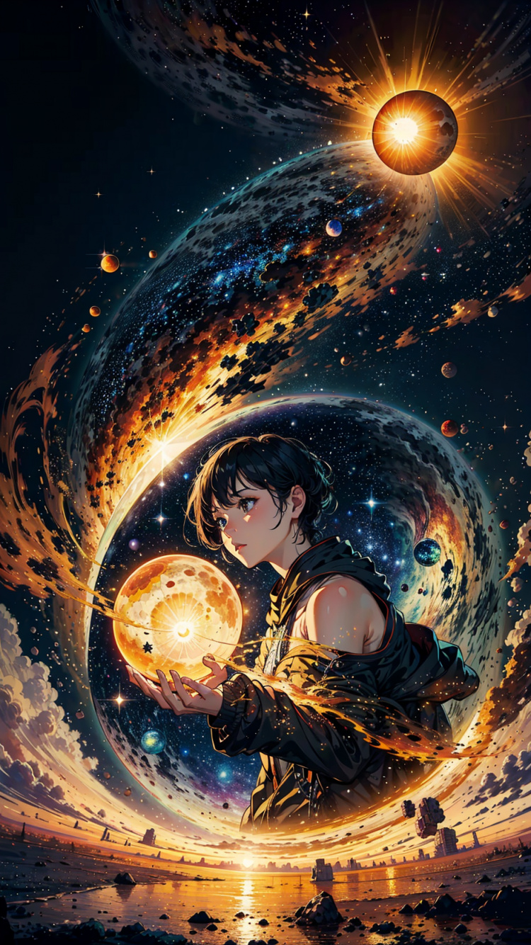 Обои космическое пространство, земля, астрономический объект, звезда, Астрономия в разрешении 750x1334