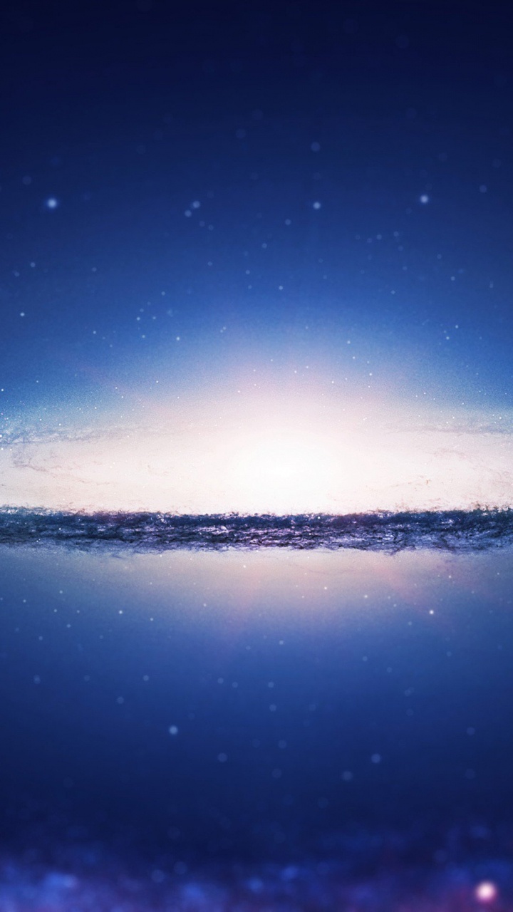 Обои атмосфера, земля, Астрономия, космическое пространство, Галактика в разрешении 720x1280