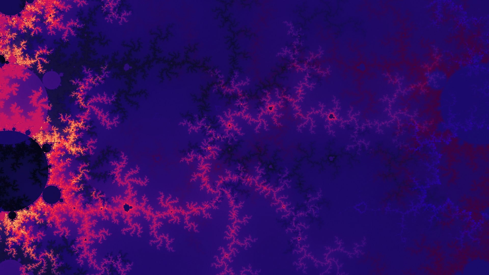 Обои синий, Фиолетовый, пурпур, метеорологические явления, метеорологическое явление в разрешении 1920x1080