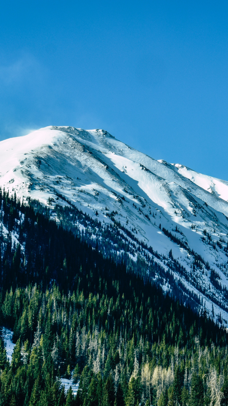 Обои горный хребет, гора, горный рельеф, природа, дикая местность в разрешении 750x1334