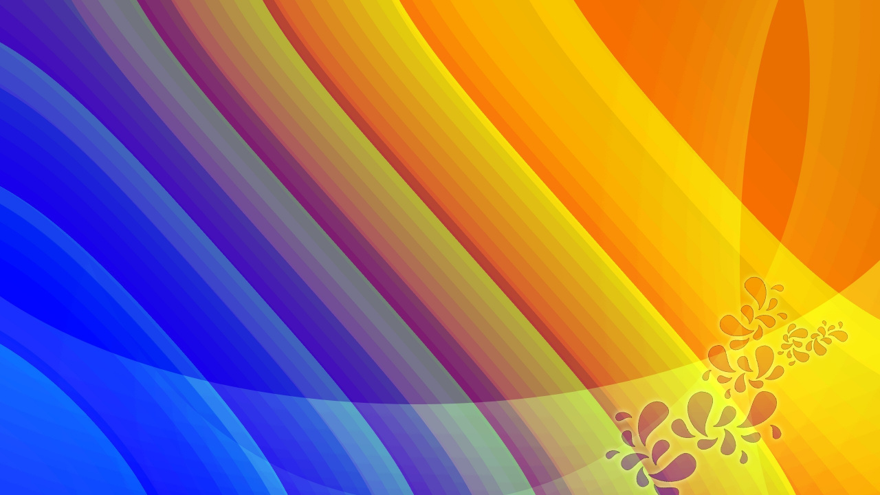 Обои Майкрософт PowerPoint, Апельсин, желтый, линия, графика в разрешении 1280x720