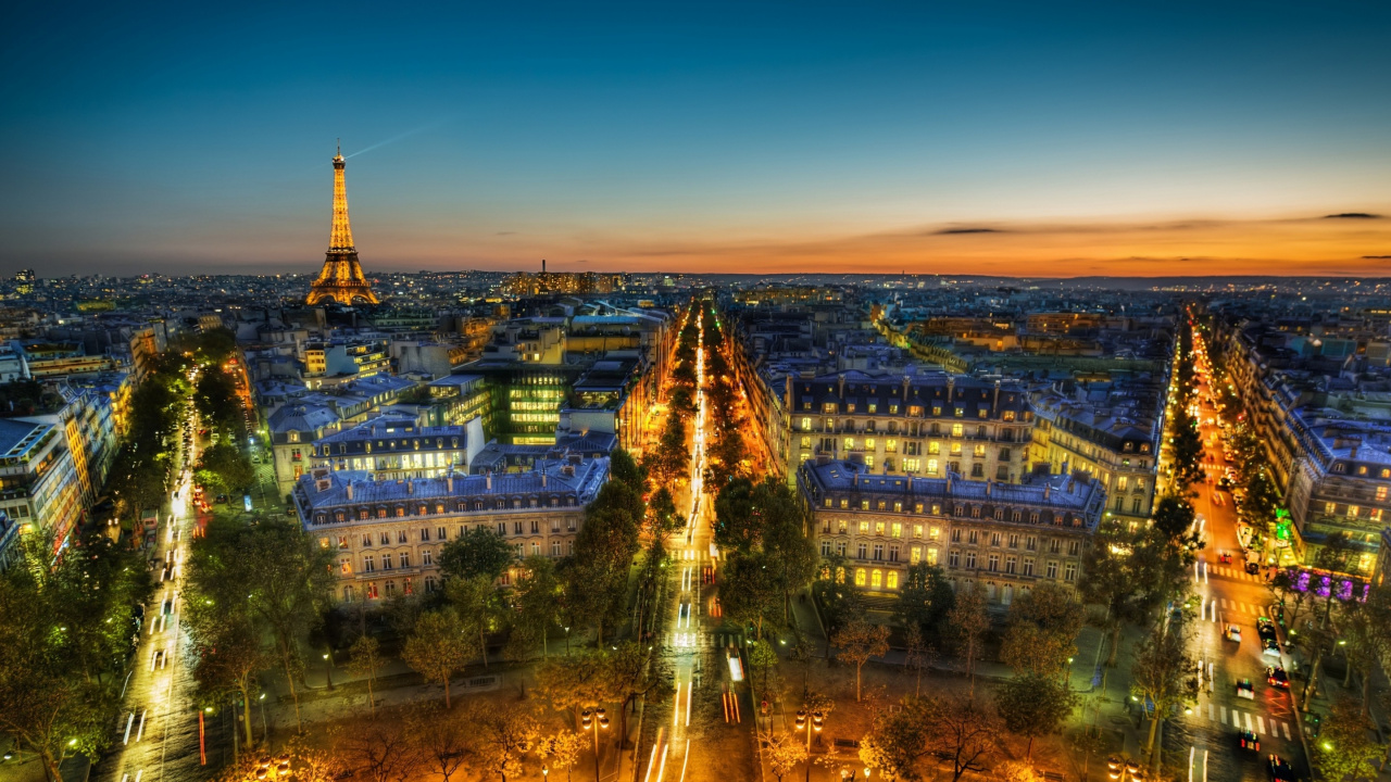 Обои городской пейзаж, город, городской район, ориентир, метрополия в разрешении 1280x720