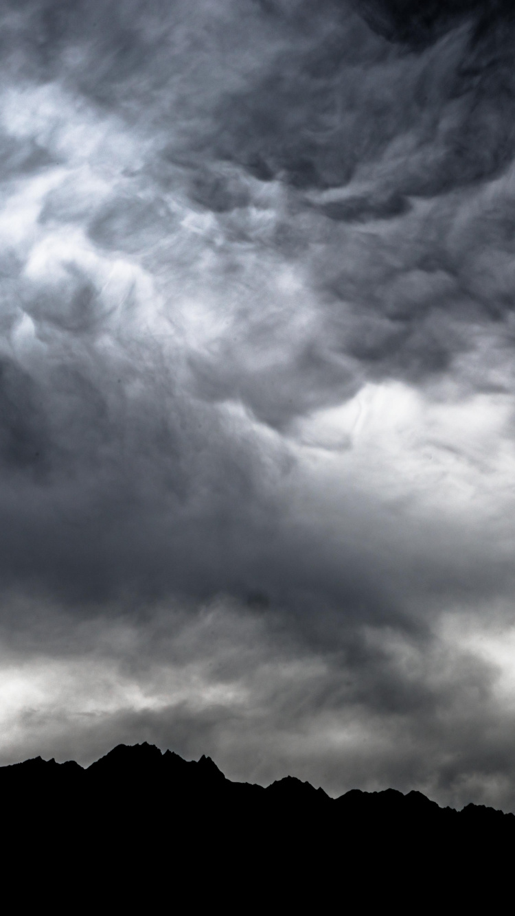 Обои буря, гром, белые, природа, атмосфера в разрешении 750x1334