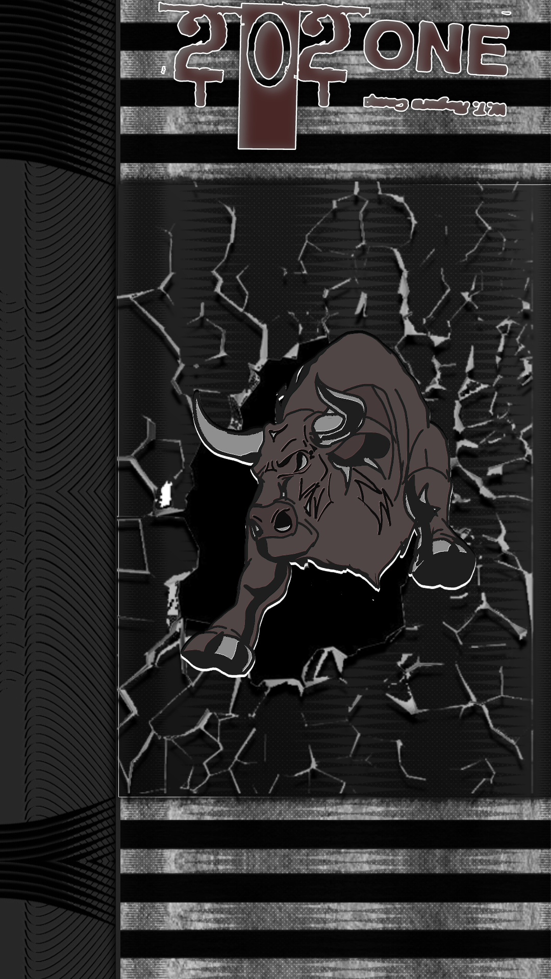 Обои темнота, постер, прямоугольник, арт, живопись в разрешении 1080x1920