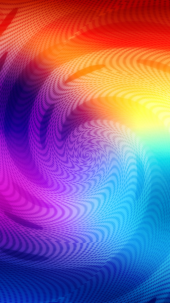 Обои Апельсин, фрактальное искусство, красочность, вода, пурпур в разрешении 720x1280