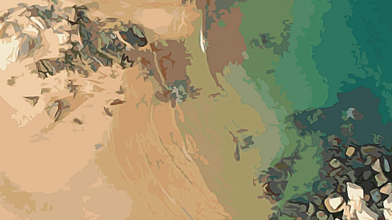 Обои Google, Google Pixel 4, гидроресурсы, пиксель 4, вода в разрешении 1366x768