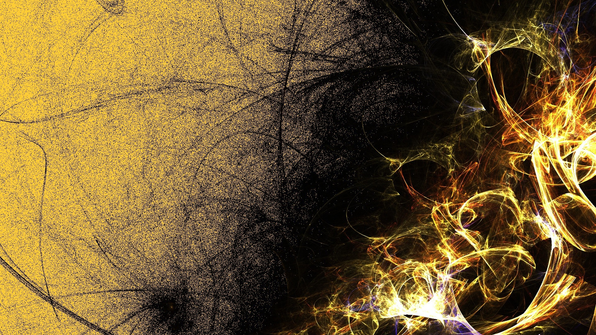 Обои желтый, узор, желтые в разрешении 1920x1080