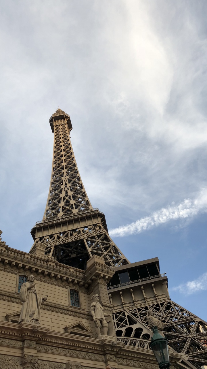 Обои Париж отель и казино, Париж Лас-Вегас, историческое место, казино, дневное время в разрешении 720x1280