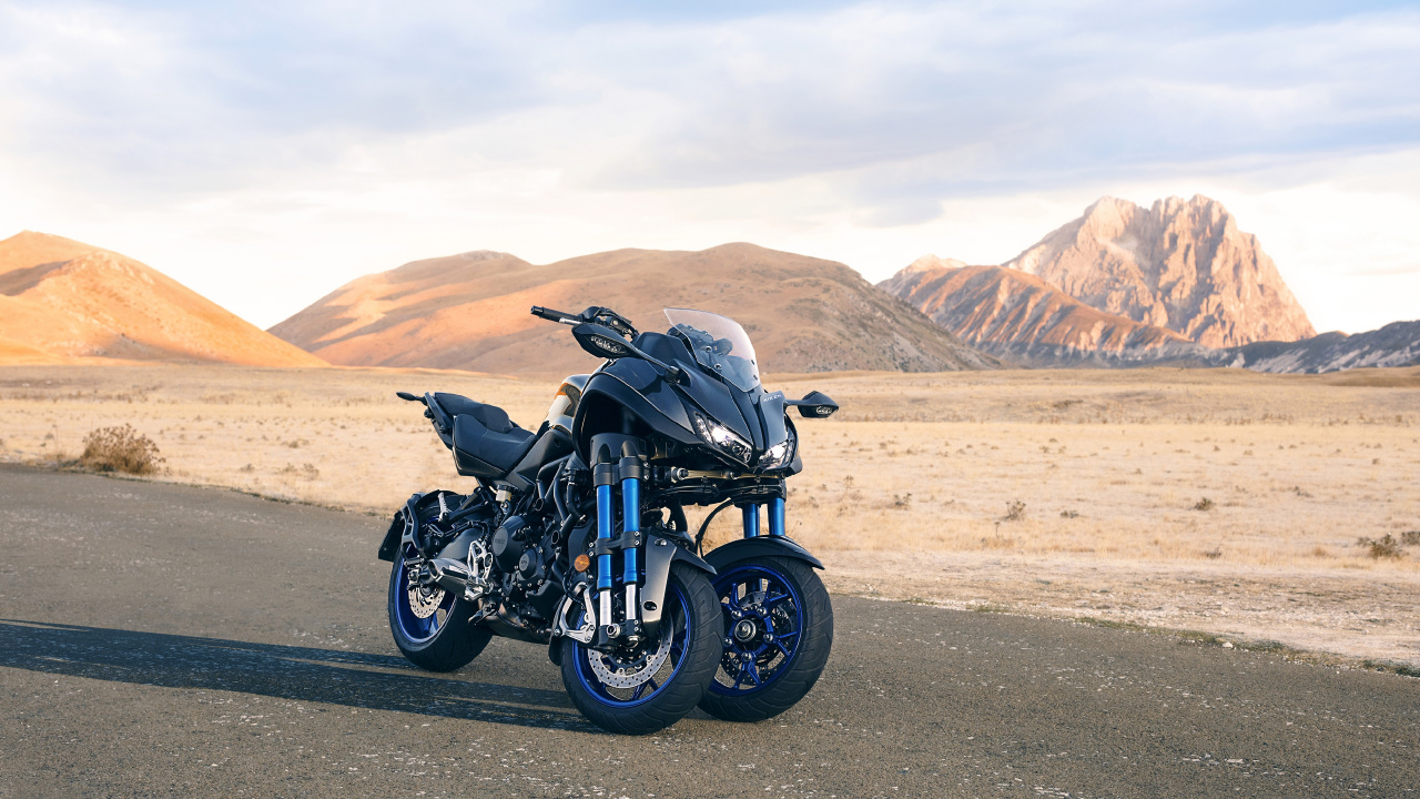 Обои Ямаха мотор Компани, мотоцикл, Ямаха НИКЕН, мотоспорт, дорожное путешествие в разрешении 1280x720