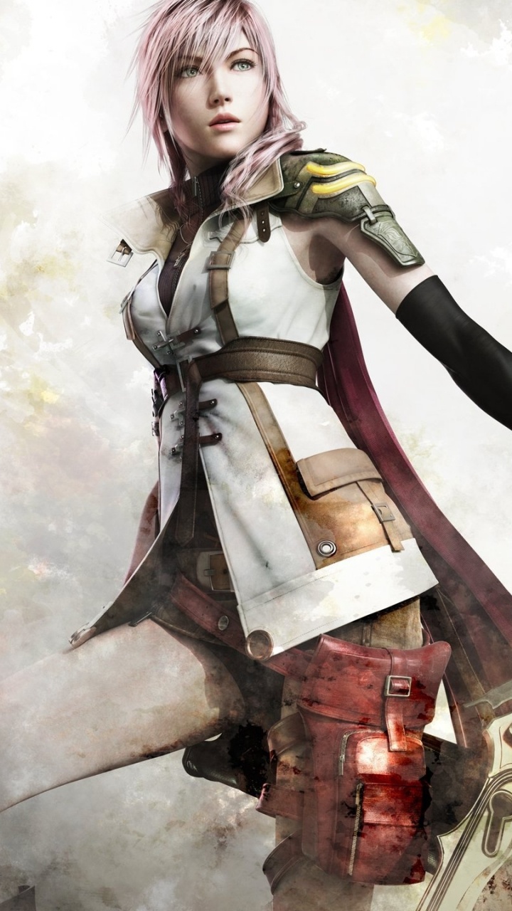 Обои final fantasy xiii, final fantasy xv, молния, женщина воин, Dissidia Final Fantasy в разрешении 720x1280