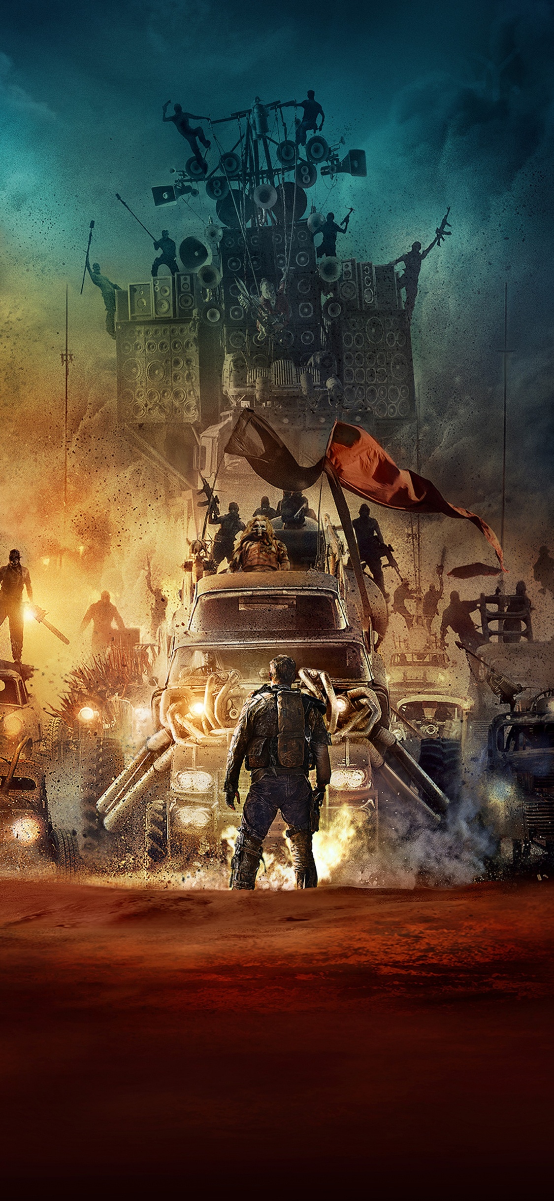 Обои мир, арт, событие, тепло, пейзаж в разрешении 1125x2436