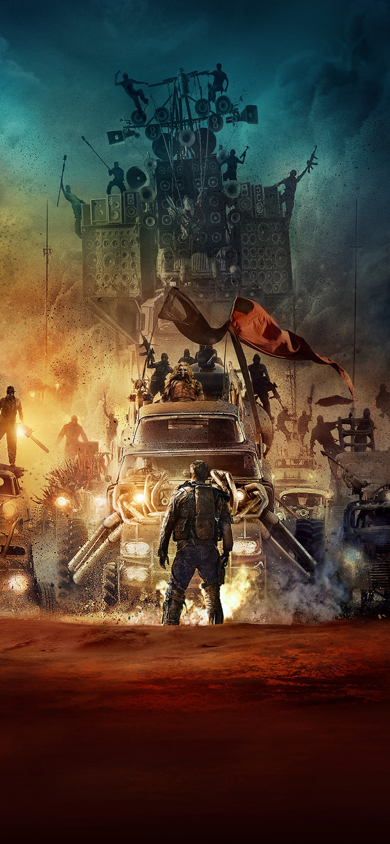 Обои мир, арт, событие, тепло, пейзаж в разрешении 1242x2688