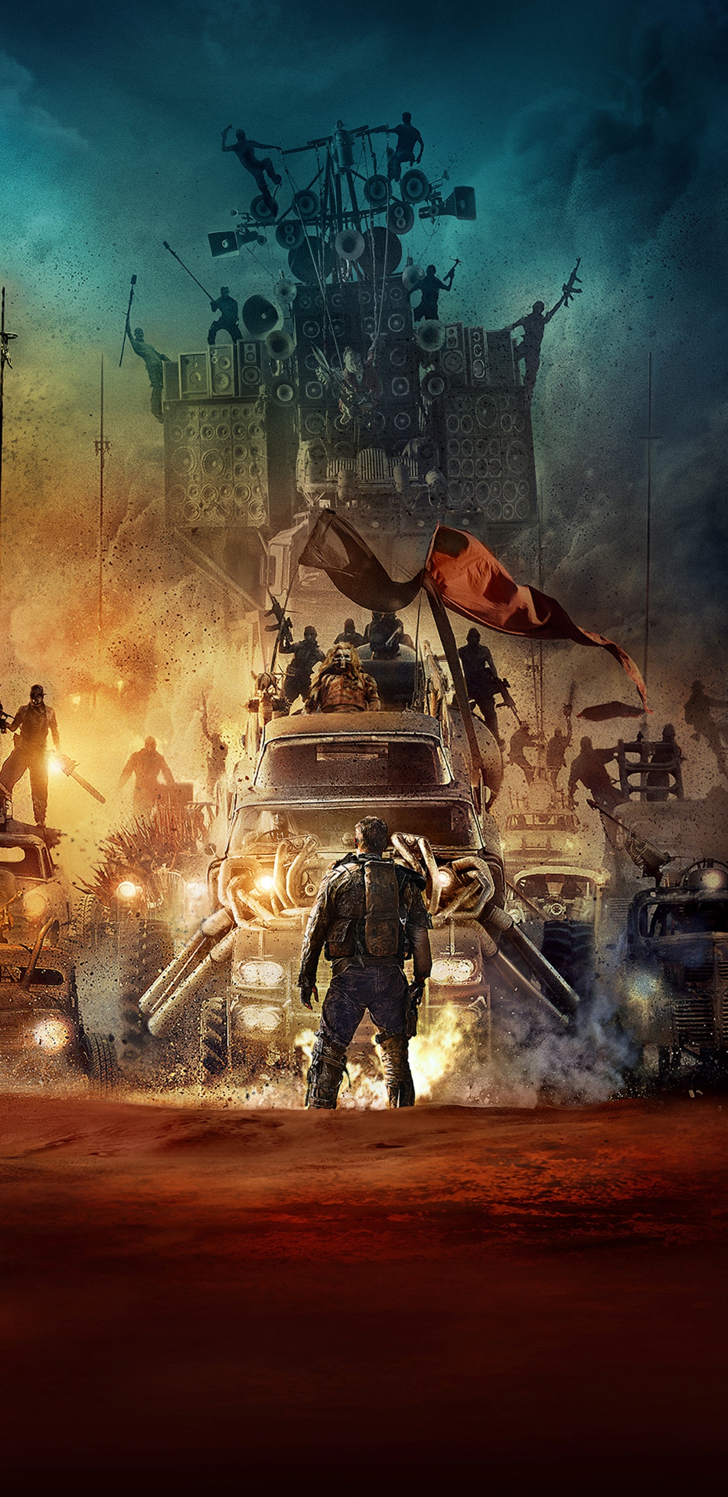 Обои мир, арт, событие, тепло, пейзаж в разрешении 1440x2960