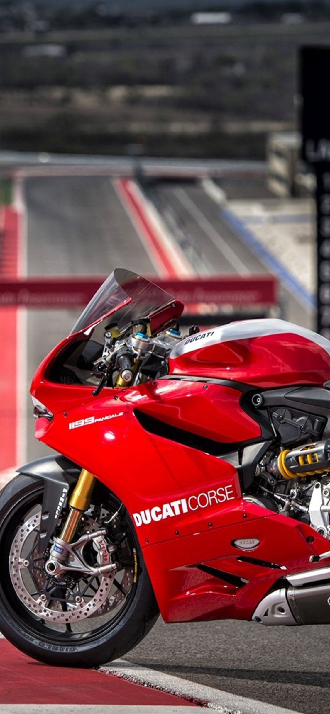 Обои супербайк, дукати 1199, ducati, ducati panigale, мотоцикл в разрешении 1125x2436