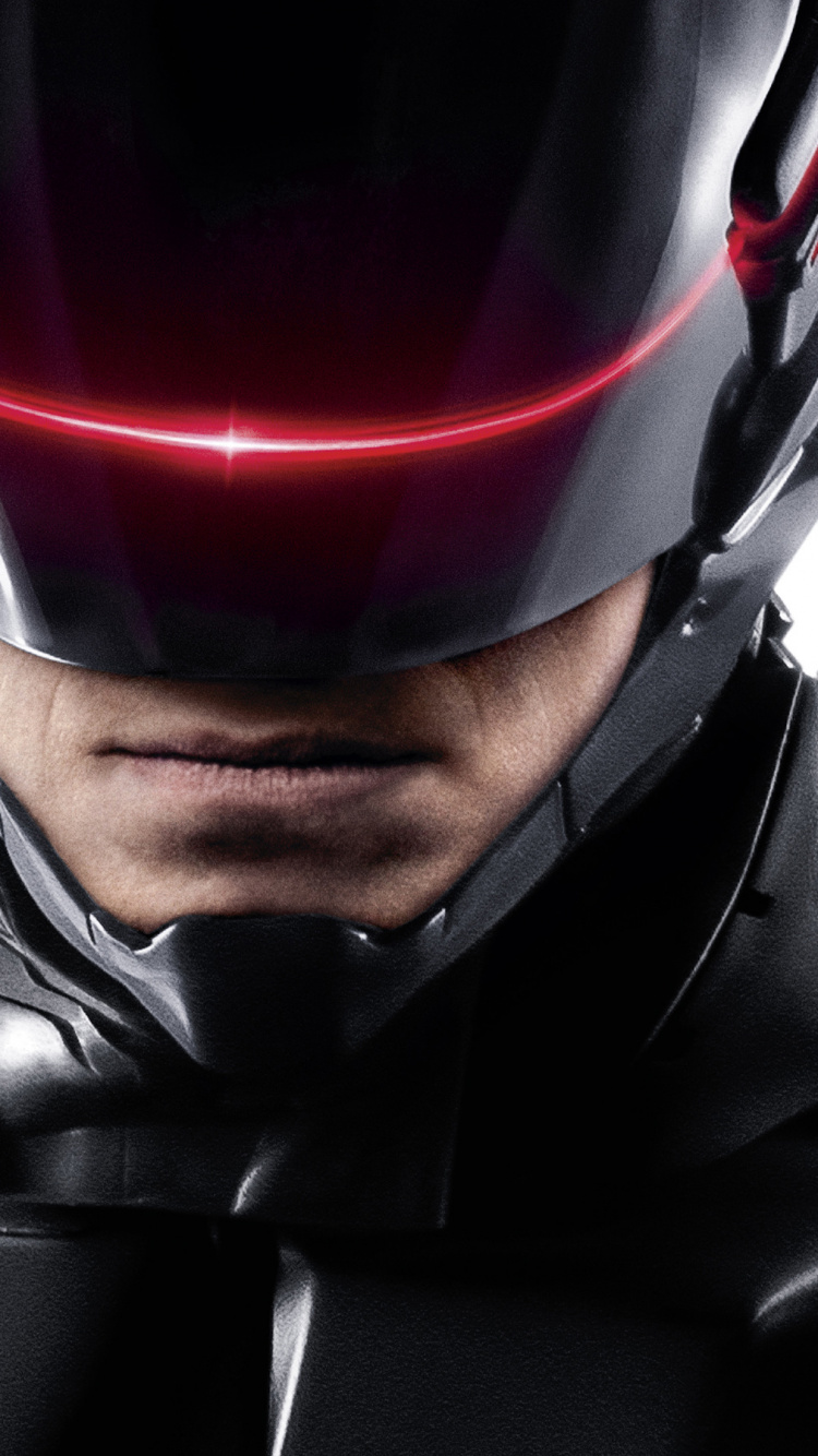 Обои Робокоп, шлем, переделка, Робокоп 2014, Mattox и журналистам в разрешении 750x1334