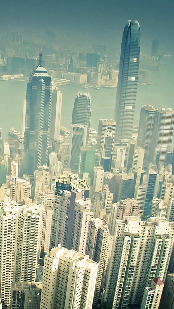 Обои пик Виктория, городской пейзаж, метрополия, городской район, город в разрешении 720x1280