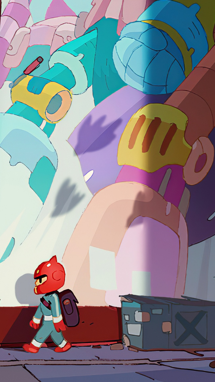 Обои арт, фреска, граффити, иллюстрация, живопись в разрешении 720x1280