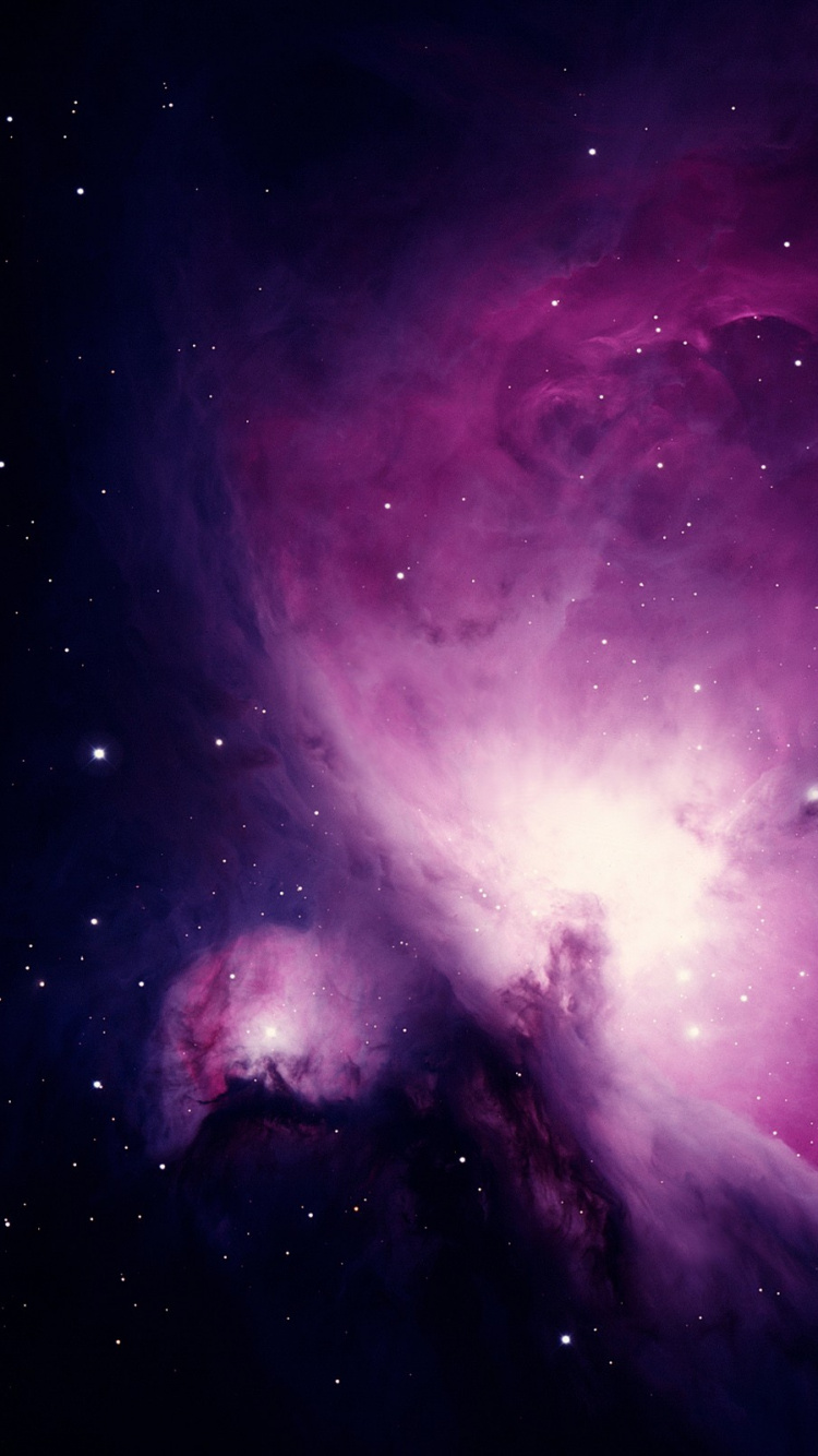 Обои Галактика, туманность, астрономический объект, космическое пространство, атмосфера земли в разрешении 750x1334