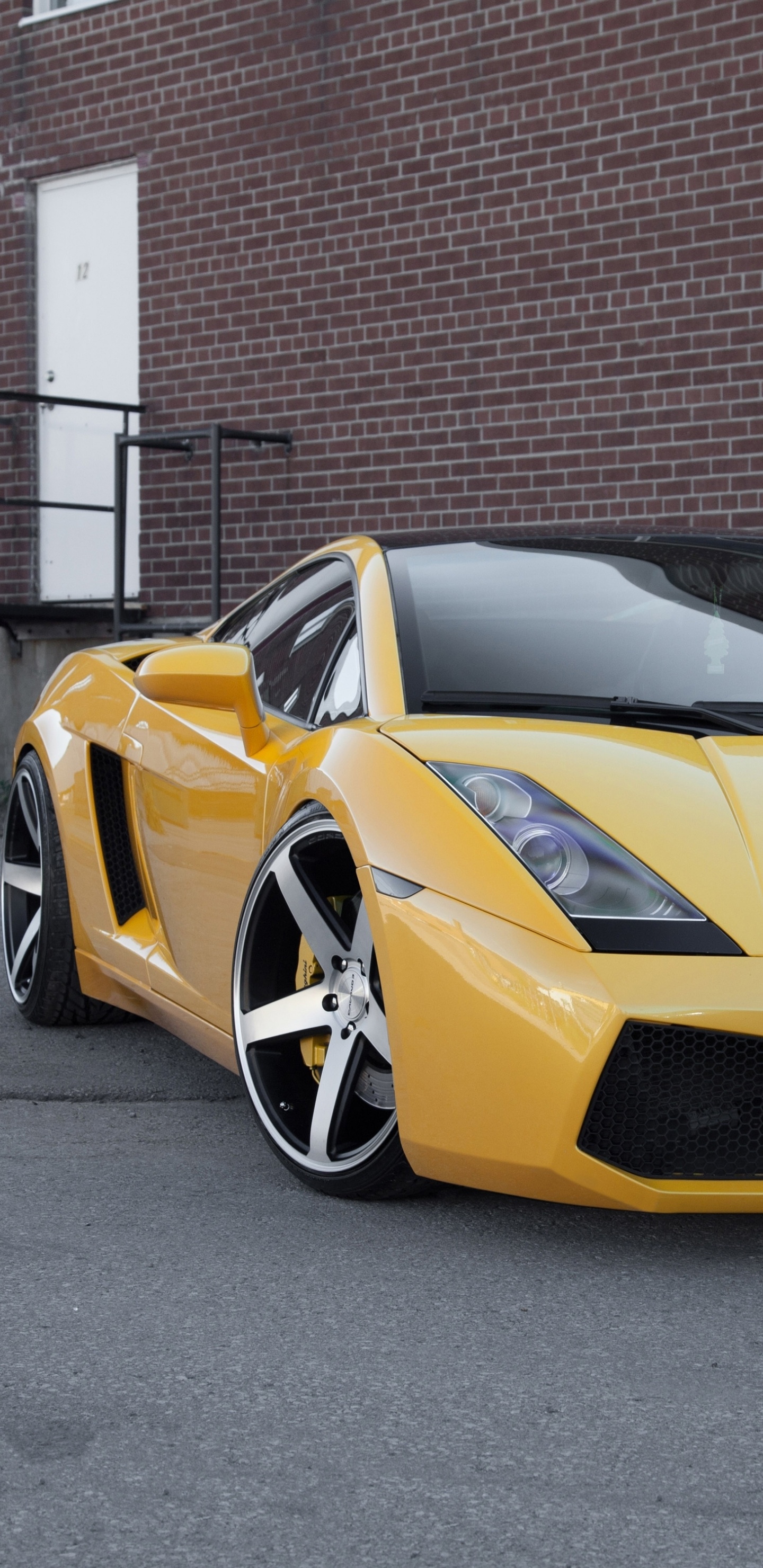 Обои lamborghini gallardo, спорткар, Lamborghini Murcilago, Ламборджини, авто в разрешении 1440x2960