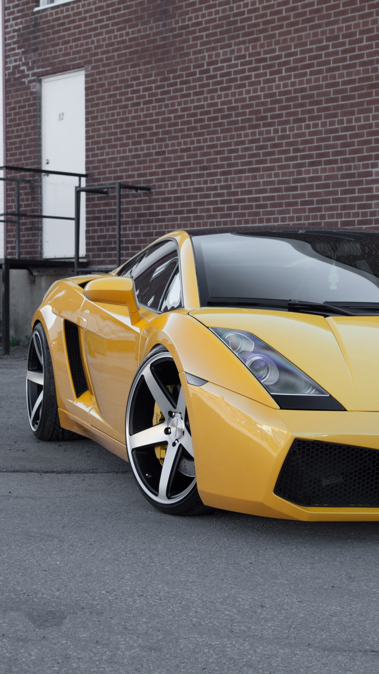 Обои lamborghini gallardo, спорткар, Lamborghini Murcilago, Ламборджини, авто в разрешении 750x1334