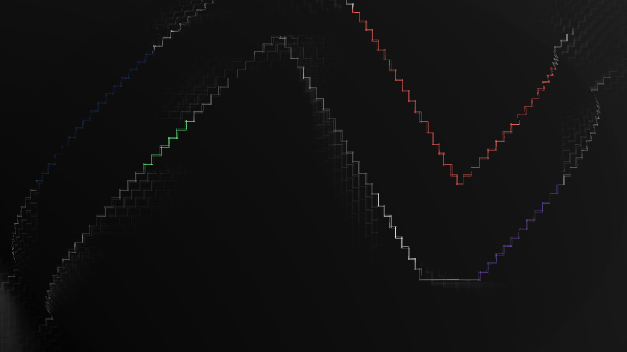 Обои графика, черный, текст, темнота, линия в разрешении 1280x720
