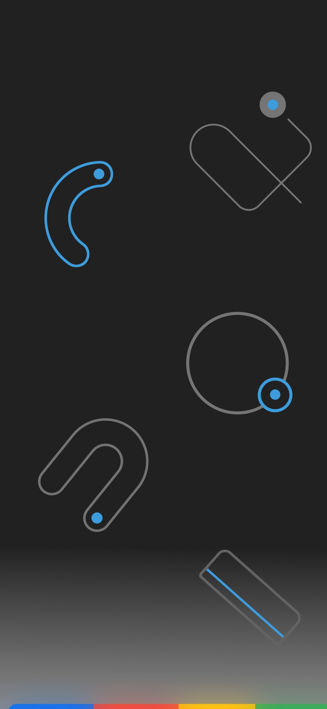 Обои Google, Google Pixel 4, пиксель 4a, пиксель, гугл пиксель 4 xl в разрешении 1125x2436