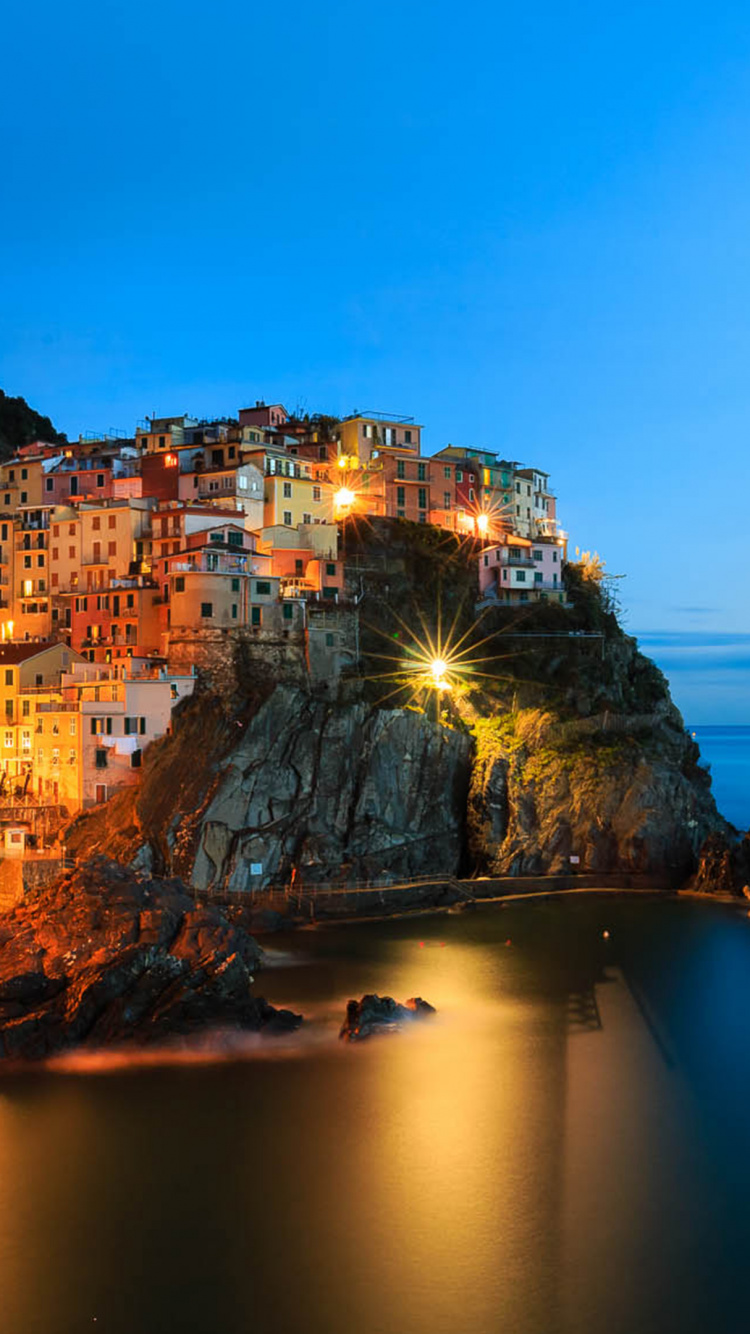 Обои природа, побережье, море, мыс, обрыв в разрешении 750x1334