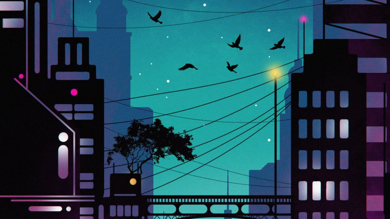 Обои смартфон, астрономический объект, луна, ночь, лунный свет в разрешении 1366x768