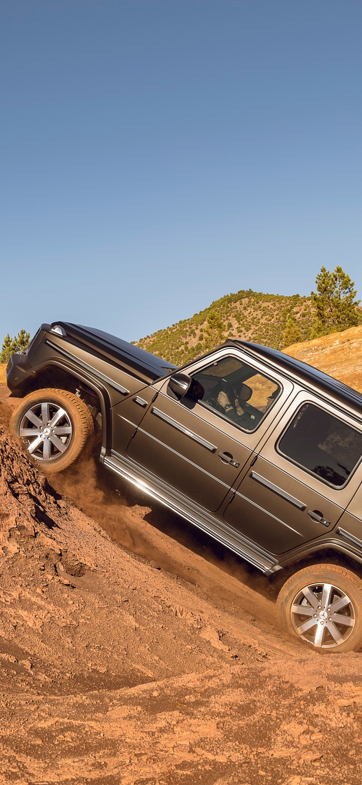 Обои авто, Даймлер АГ, Офф-роуд, mercedes benz g class, 2018 Мерседес-Benz G-Класса в разрешении 1242x2688