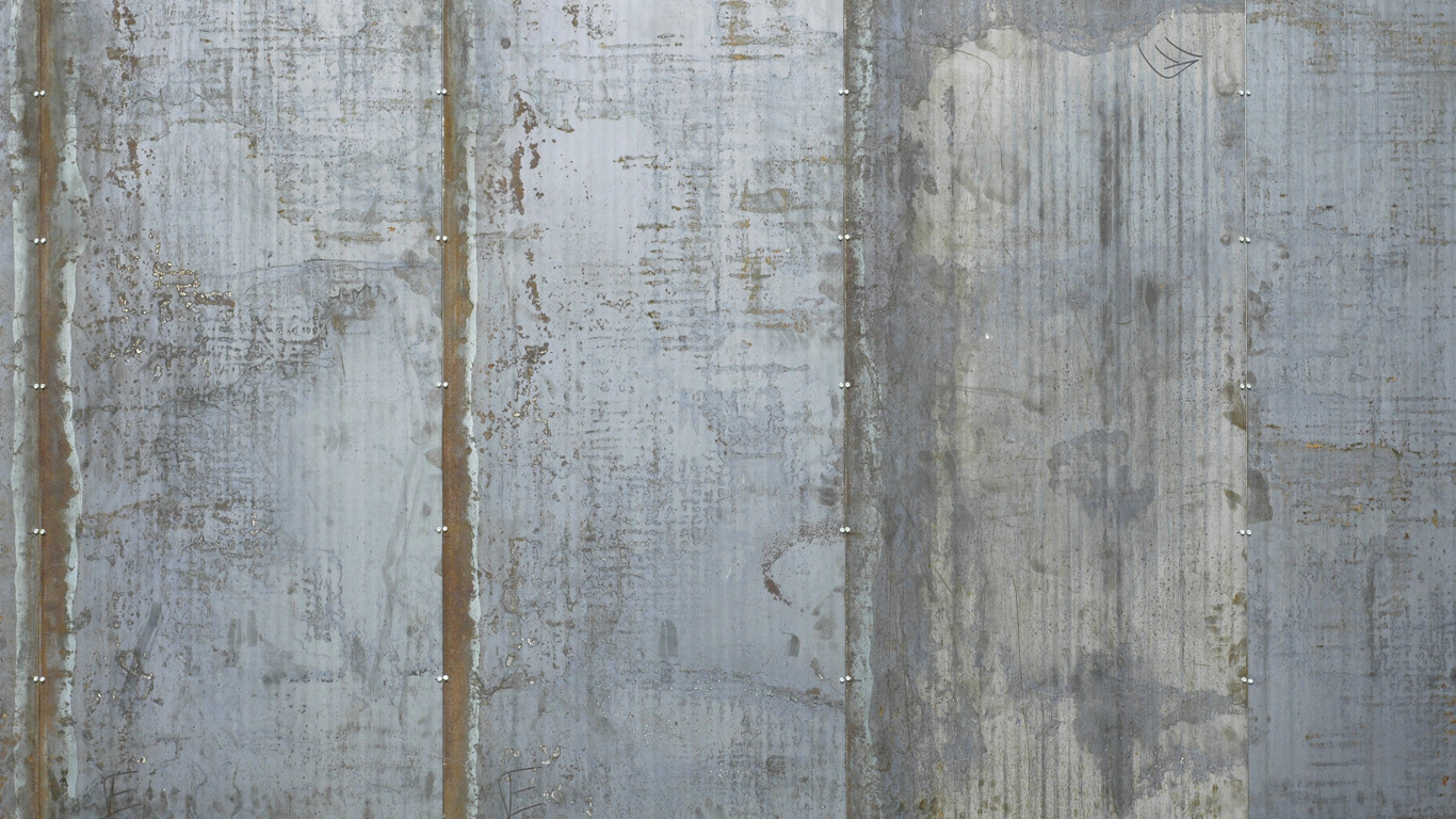 Обои стена, бетон, древесина, металл, морилка в разрешении 1366x768