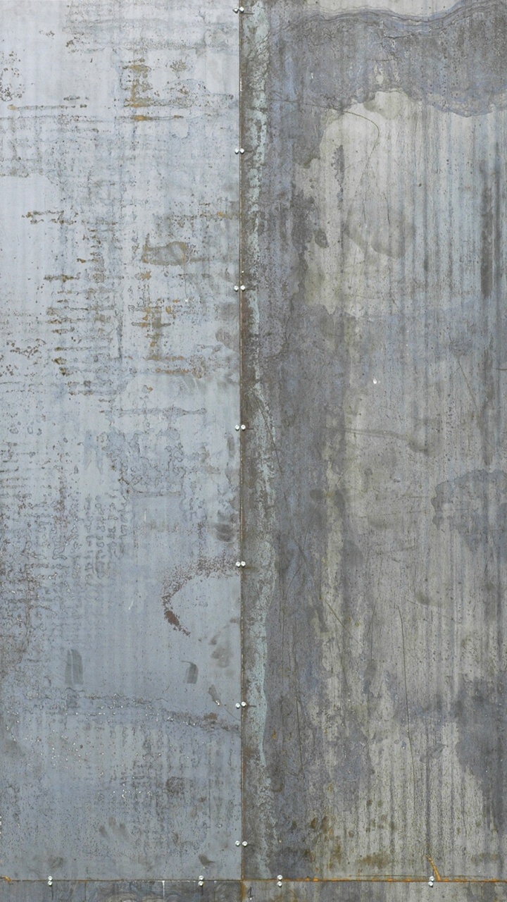 Обои стена, бетон, древесина, металл, морилка в разрешении 720x1280