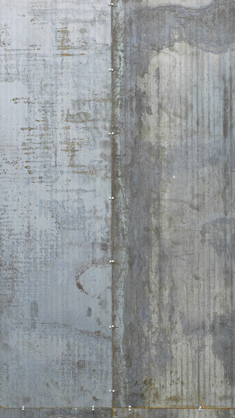 Обои стена, бетон, древесина, металл, морилка в разрешении 750x1334