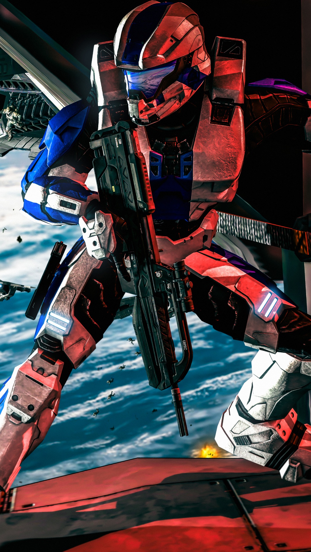 Обои меха, компьютерная игра, графический дизайн, космос, игры в разрешении 1080x1920