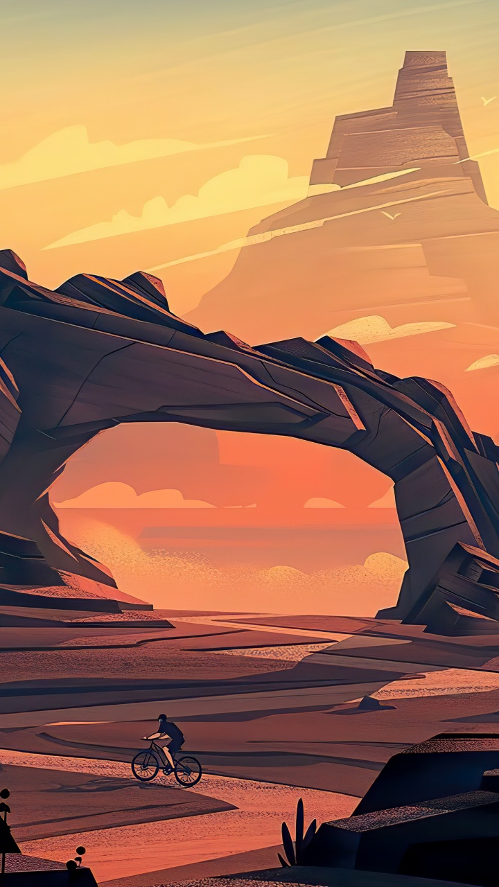 Обои облако, атмосфера, дневное время, экорегион, послесвечение в разрешении 720x1280