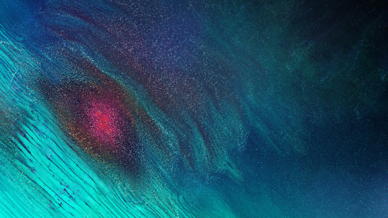 Обои галактика С10, Один пользовательский интерфейс, андроид, синий, зеленый в разрешении 1280x720