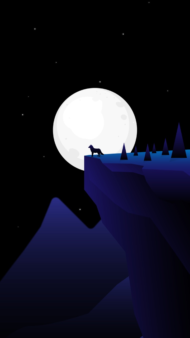 Обои ночь, атмосфера, астрономический объект, небесное явление, космос в разрешении 720x1280