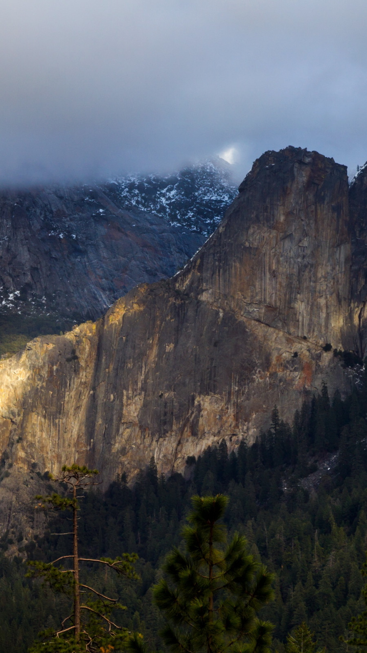 Обои парк, национальный парк, горный рельеф, природа, горный хребет в разрешении 750x1334