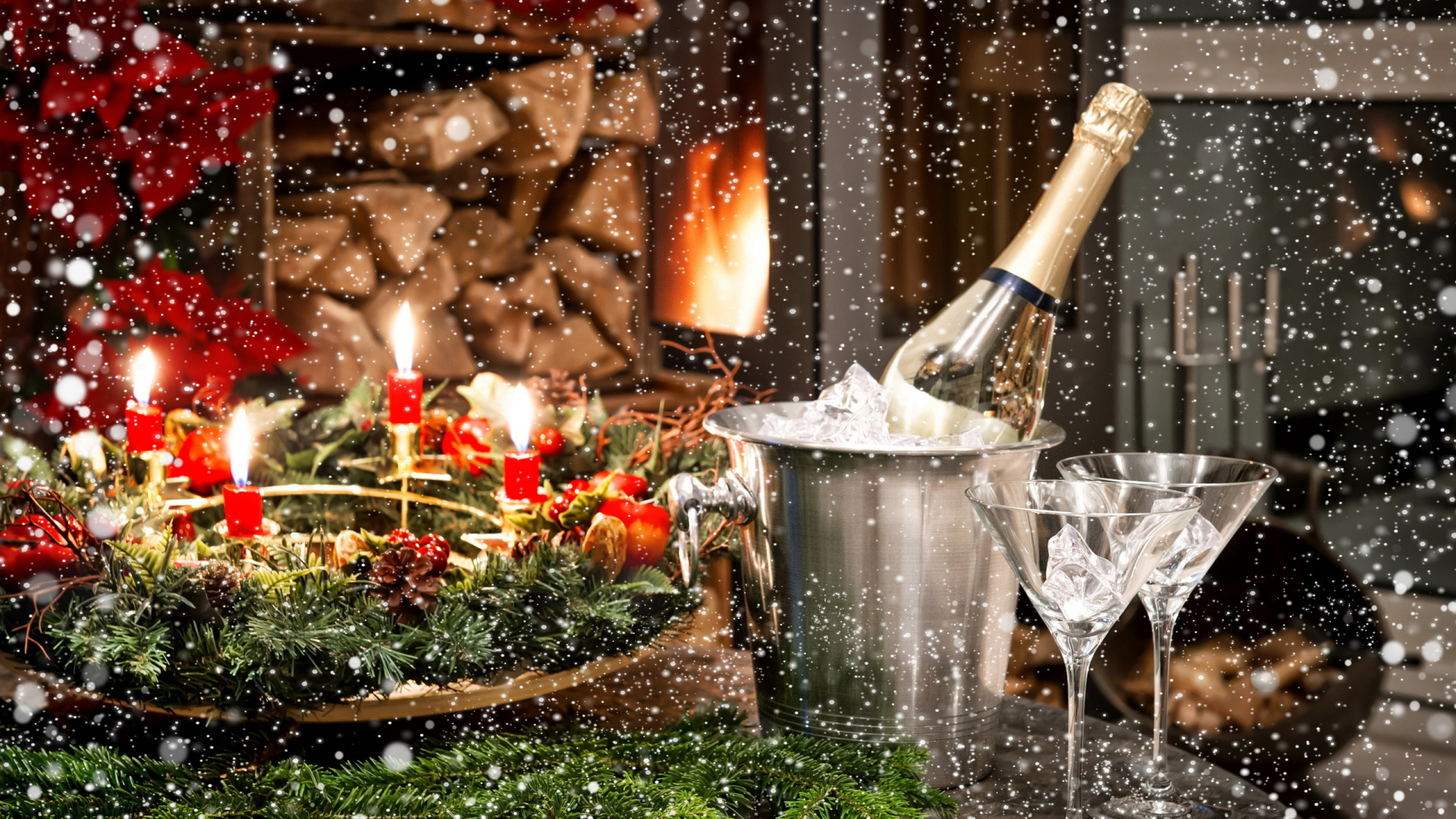 Обои Рождество, Рождественские украшения, Лондон, декор, традиция в разрешении 1920x1080