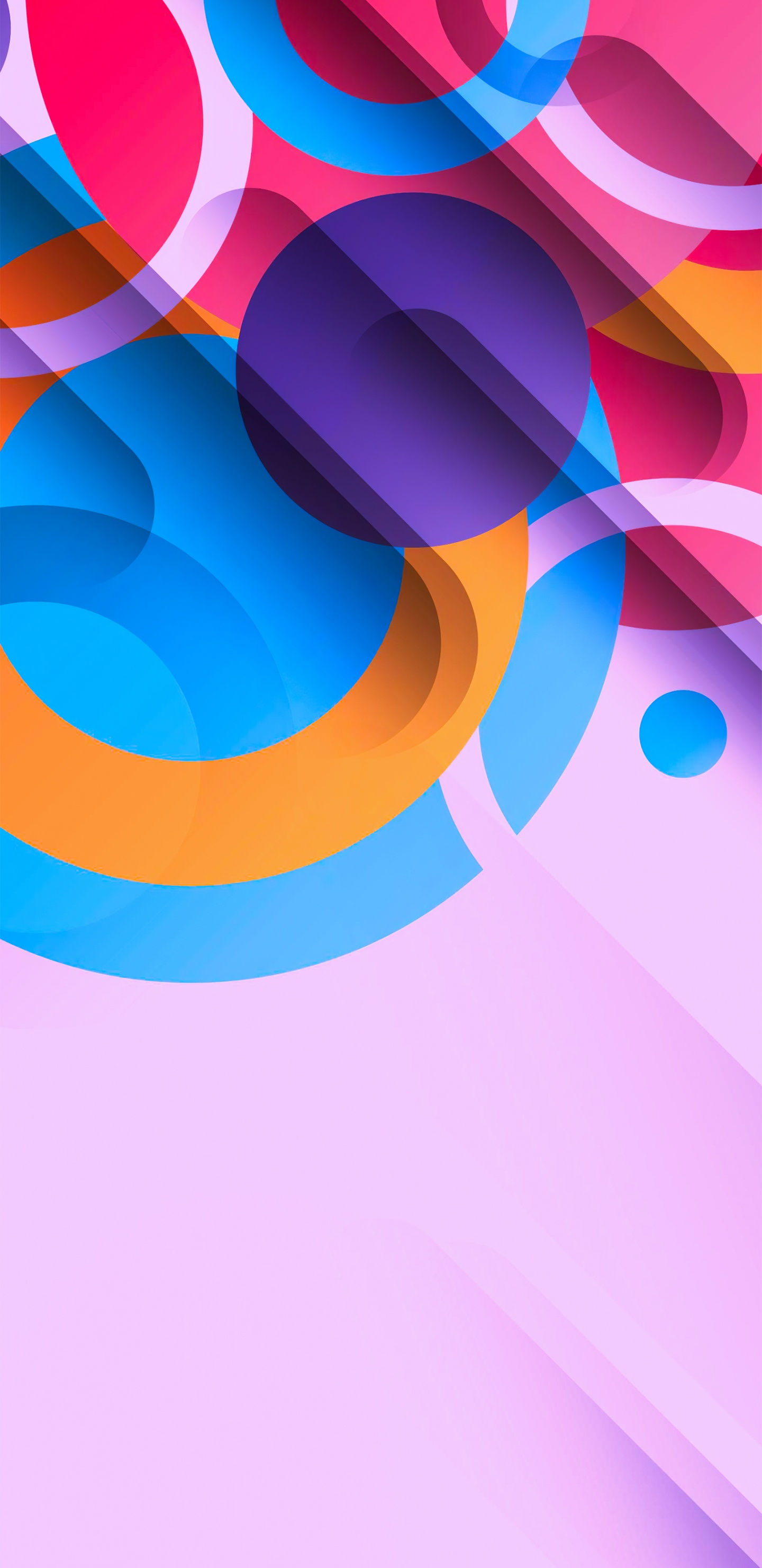 Обои цвет, красочность, арт, материальное свойство, пурпурный цвет в разрешении 1440x2960