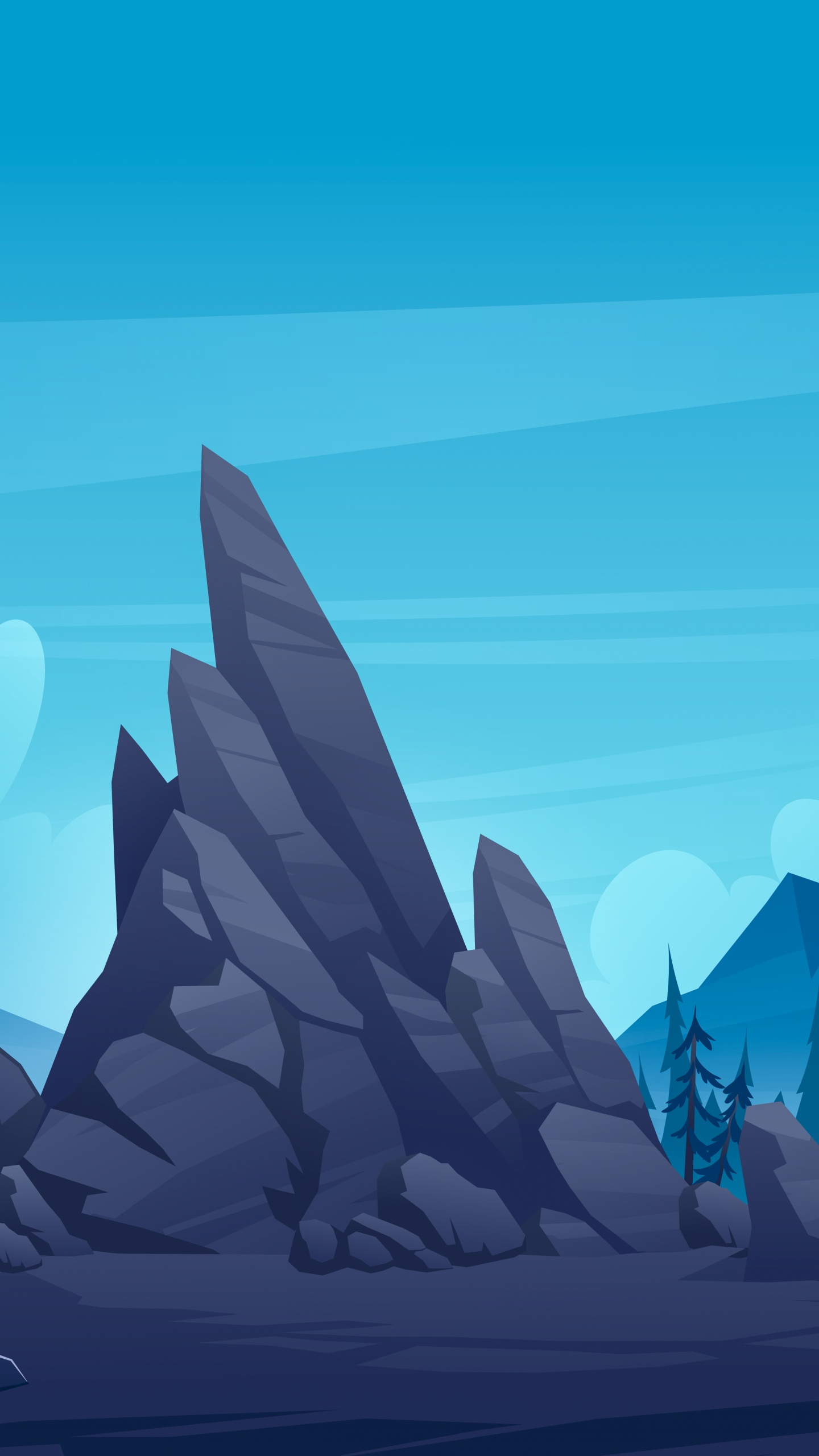 Обои природа, облако, растение, жест, арт в разрешении 1440x2560