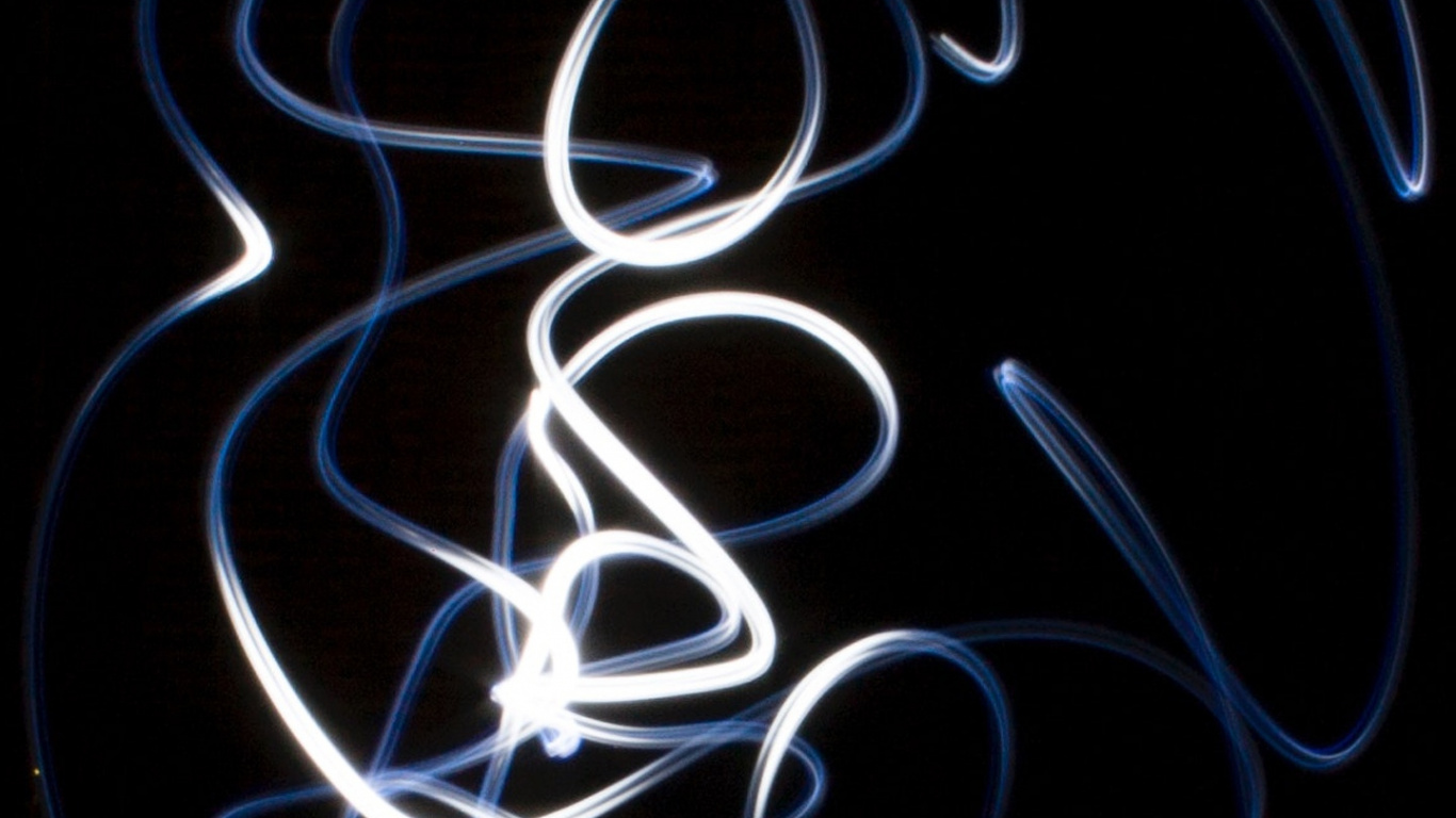 Обои графический дизайн, свет, арт, каллиграфия, apple в разрешении 1366x768