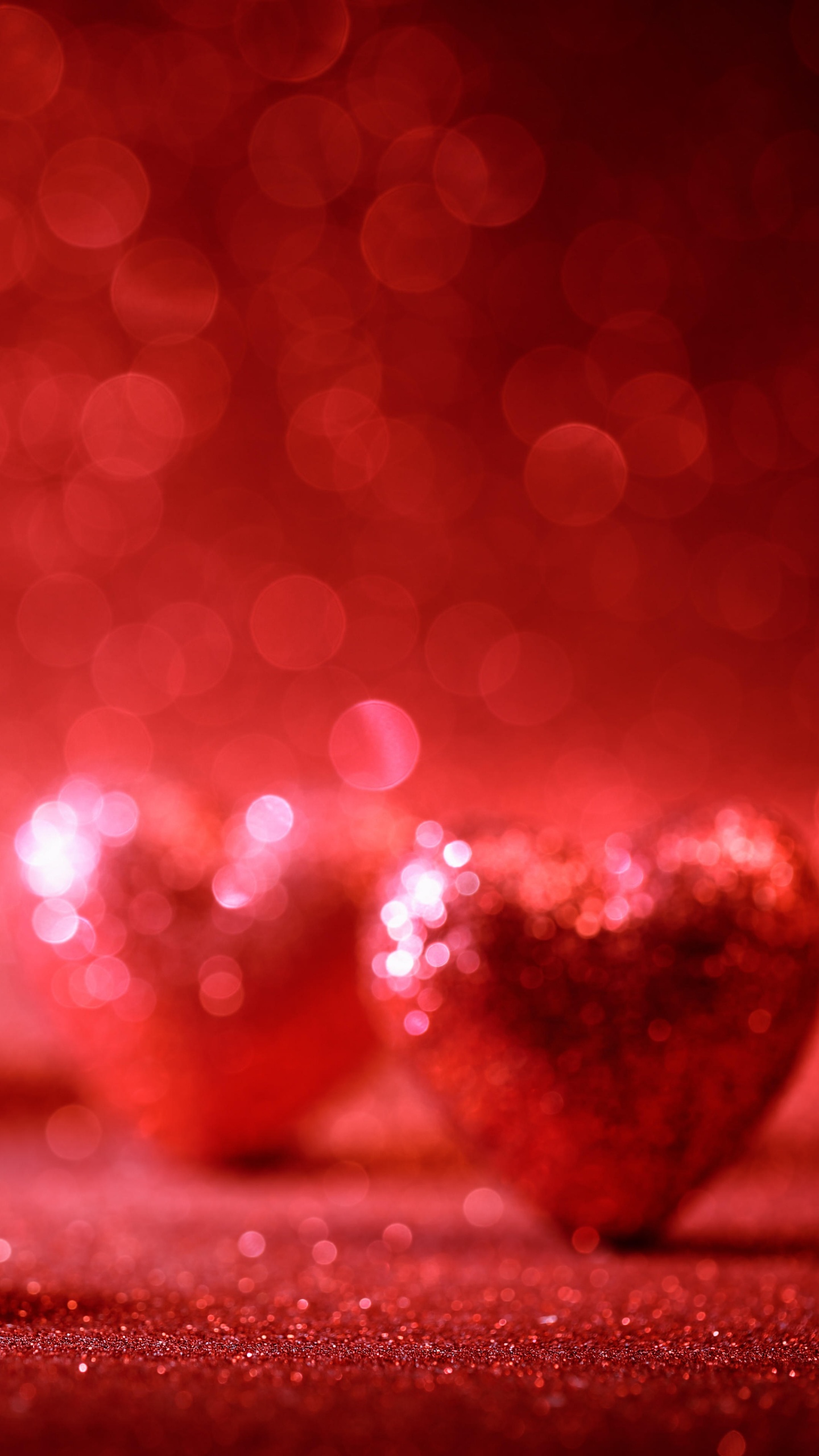 Обои День Святого Валентина, сердце, красный цвет, любовь, роман в разрешении 1440x2560