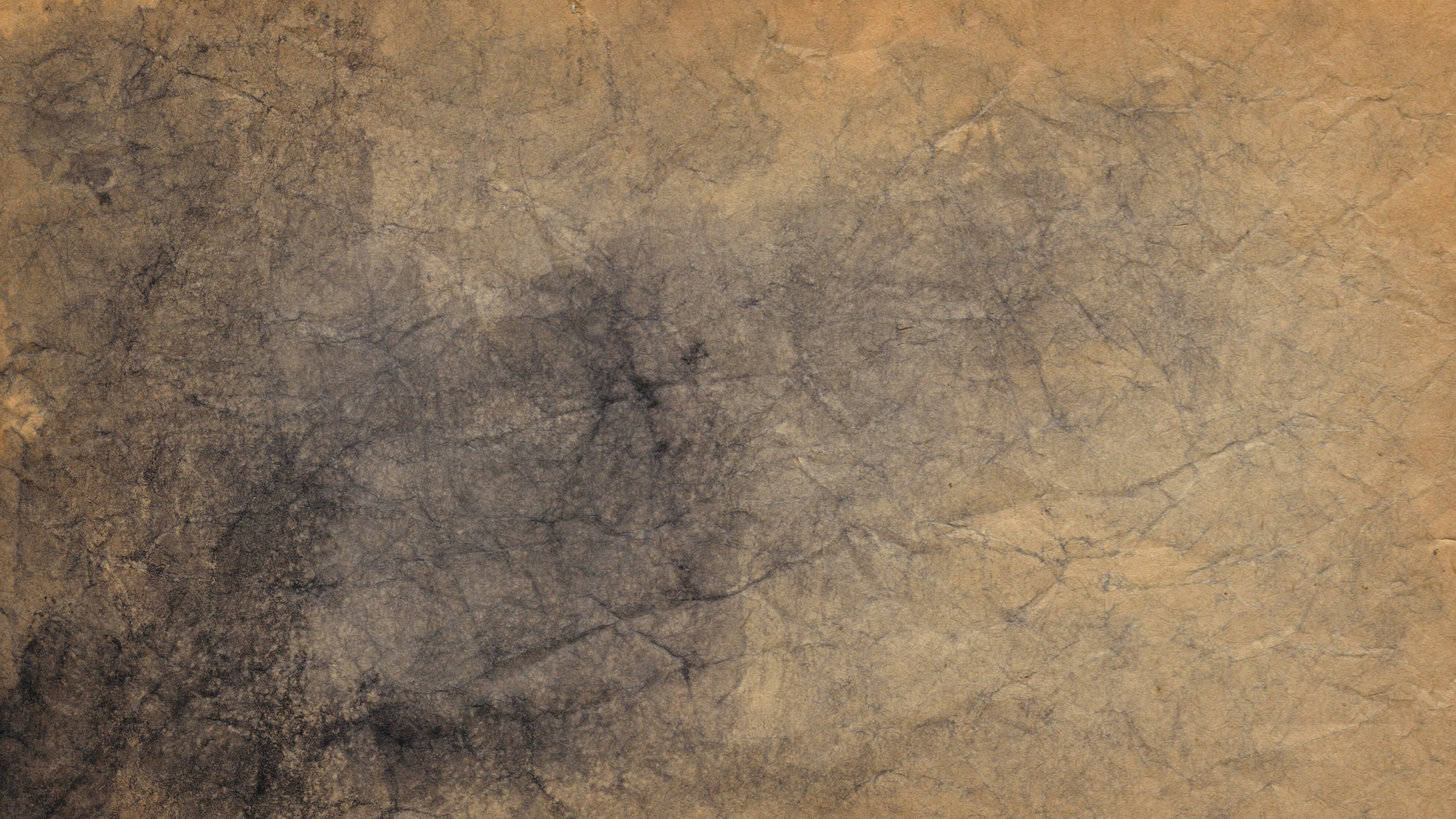 Обои бумага, пергамент, коричневый цвет, почва, текстура в разрешении 2560x1440