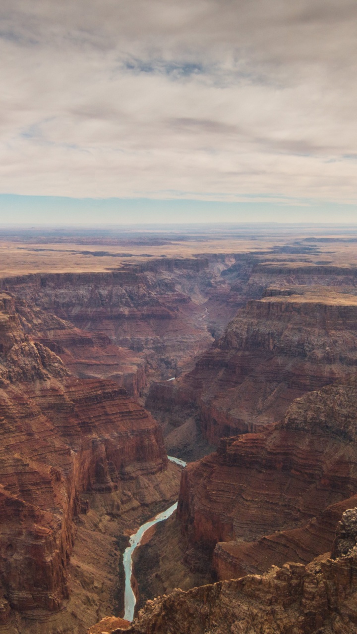 Обои бесплодные земли, Гранд Каньон Виллидж, большой каньон, каньон, национальный парк в разрешении 720x1280