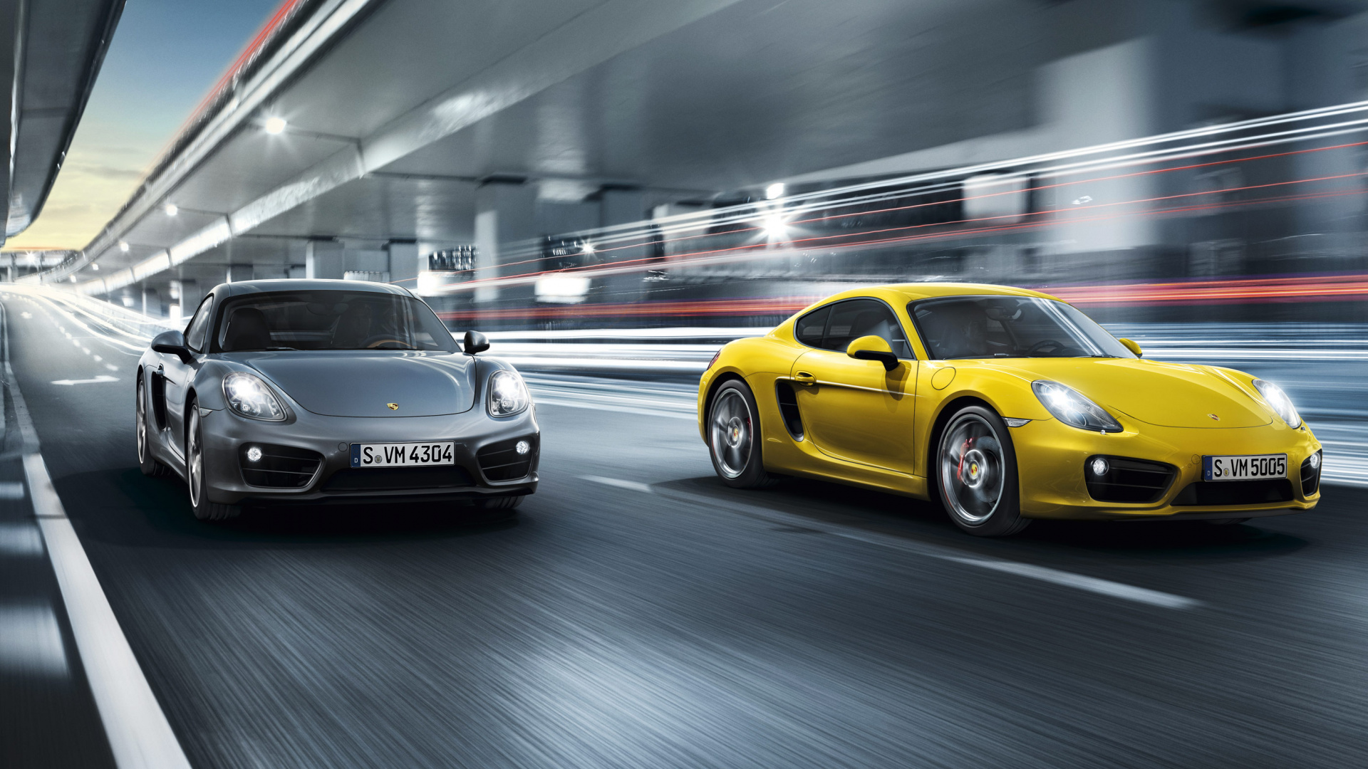 Обои Порше Кайман, Порше, спорткар, авто, спортивный автомобиль в разрешении 1920x1080