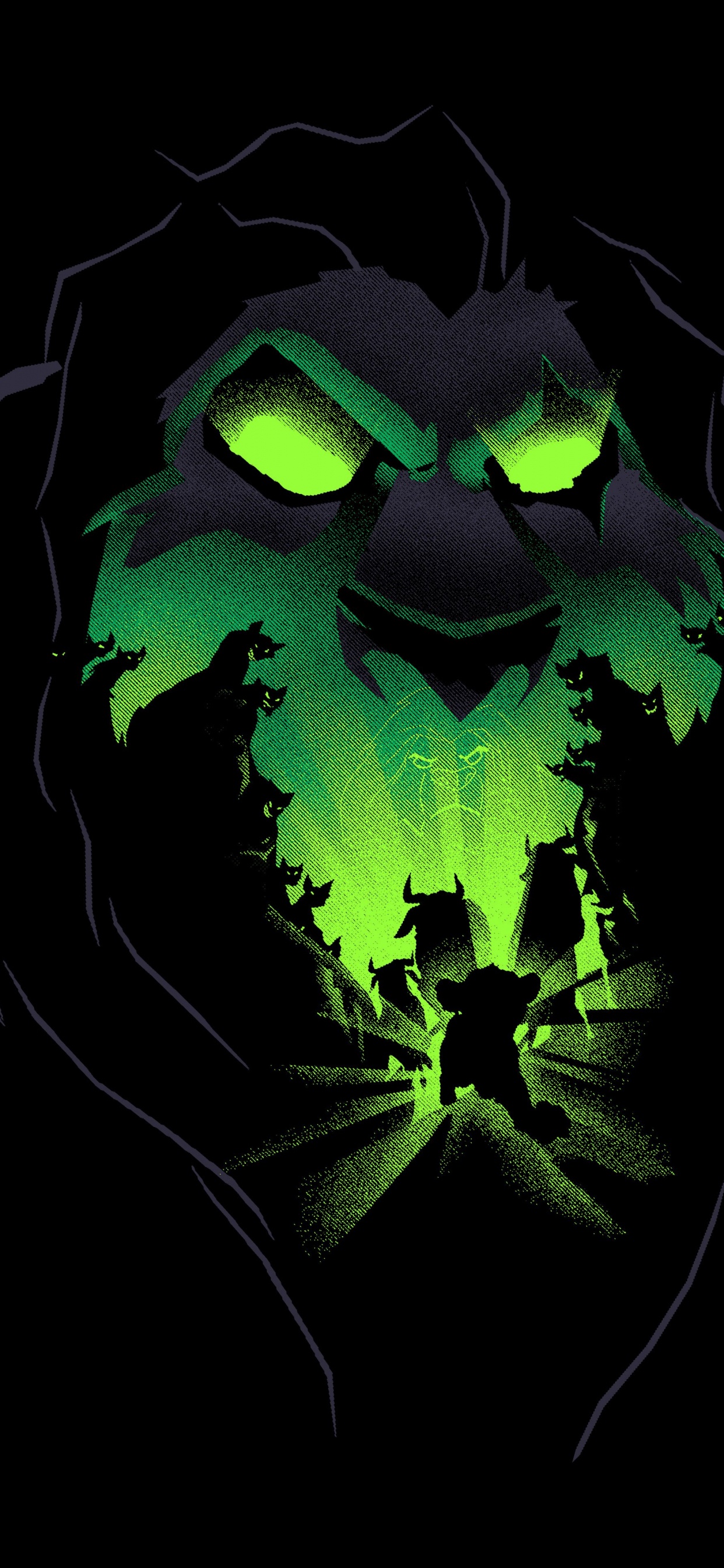 Обои Лев, графический дизайн, Уолт Дисней, рисование, фан арт в разрешении 1242x2688