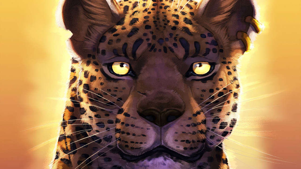 Обои Леопард, Гепард, Ягуар, тигр, Лев в разрешении 1280x720