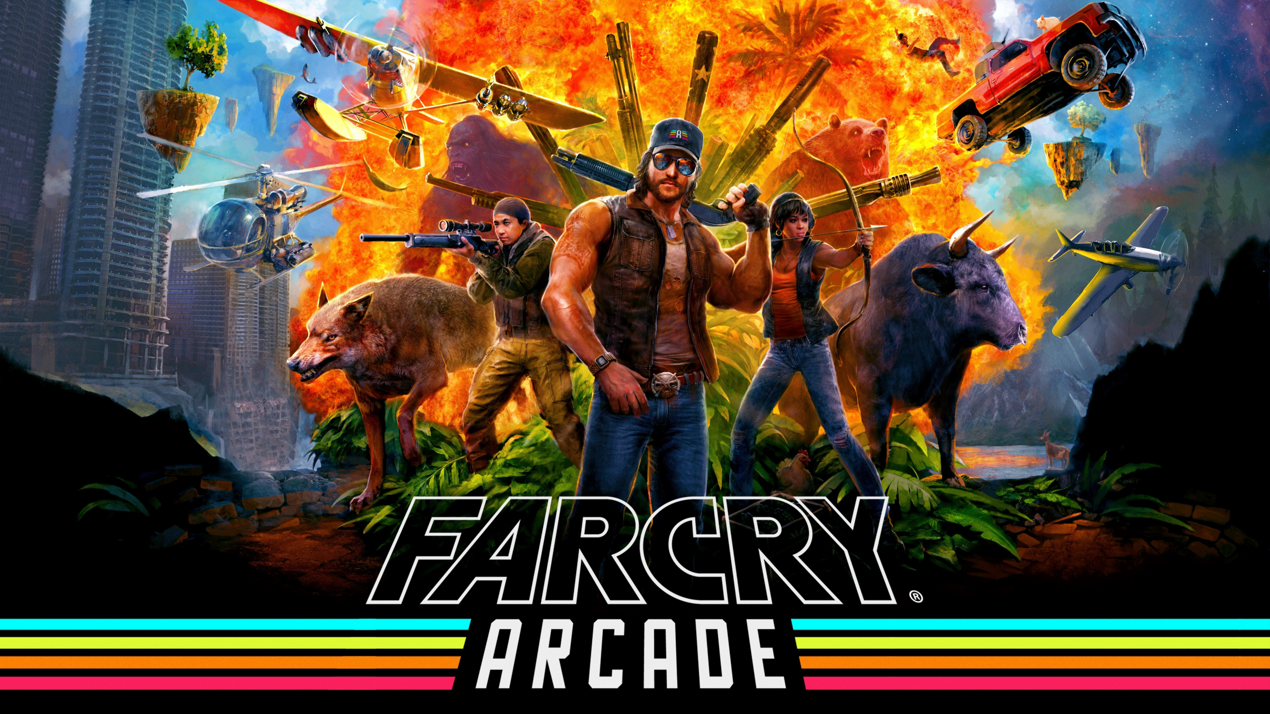 Обои far cry 5, far cry, ubisoft, открытый мир, компьютерная игра в разрешении 2560x1440